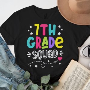 7th Grade Squad Seventh Teacher Student Team Back To School T Shirt 2 2