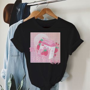 90s Japanese Otaku Anime T Shirt Aesthetic Stylish Milk Cute T Shirt 1 2