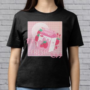 90s Japanese Otaku Anime T Shirt Aesthetic Stylish Milk Cute T Shirt 1 4