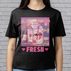 90s Japanese Otaku Anime T Shirt Aesthetic Stylish Milk Cute T Shirt 2 4