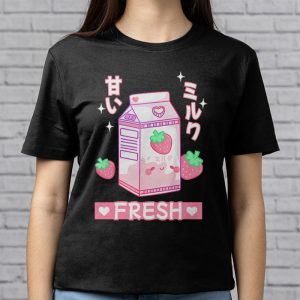 90s Japanese Otaku Anime T Shirt Aesthetic Stylish Milk Cute T Shirt 4 4