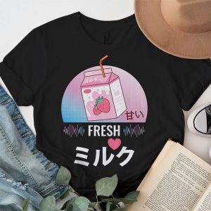 90s Japanese Otaku Anime T Shirt Aesthetic Stylish Milk Cute T Shirt 5 2