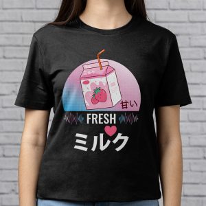 90s Japanese Otaku Anime T Shirt Aesthetic Stylish Milk Cute T Shirt 5 4