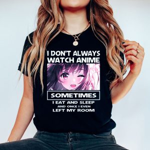 Anime Gift For Teen Girls Women Boys Cute Anime Merch Lovers T Shirt 3 2