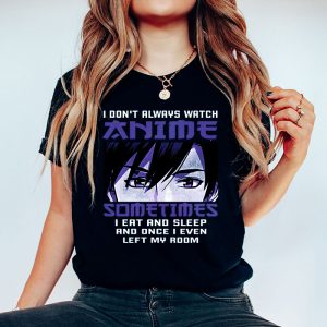 Anime Gift For Teen Girls Women Boys Cute Anime Merch Lovers T Shirt 4