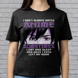 Anime Gift For Teen Girls Women Boys Cute Anime Merch Lovers T Shirt 5