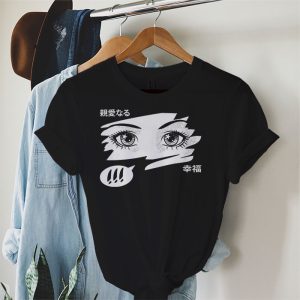 Anime Girl Eyes Japan Culture Art Japanese Aesthetic T Shirt 2 1