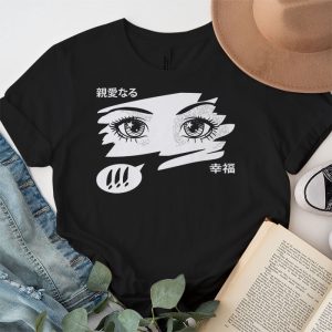 Anime Girl Eyes Japan Culture Art Japanese Aesthetic T Shirt 3 1