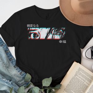 Anime Girl Eyes Japan Culture Art Japanese Aesthetic T Shirt 3