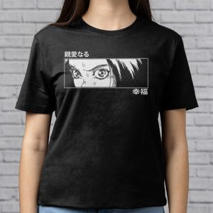 Anime Girl Eyes Japan Culture Art Japanese Aesthetic T Shirt 5 2