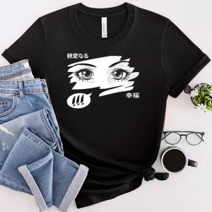 Anime Girl Eyes Japan Culture Art Japanese Aesthetic Special T-Shirt 2