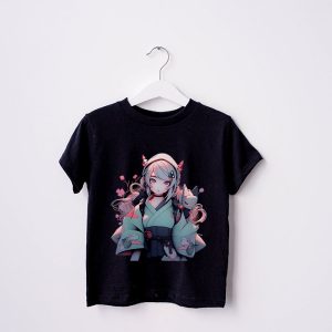 Anime Girl Gothic Waifu Japanese Aesthetic Kawaii Otaku T Shirt 3 2