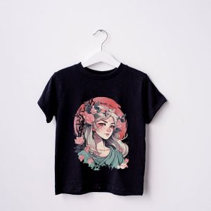 Anime Girl Gothic Waifu Japanese Aesthetic Kawaii Otaku T Shirt 3 3