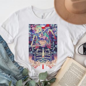 Anime Girl Waifu Japanese Retro 90s Lofi Aesthetic Otaku T Shirt 4