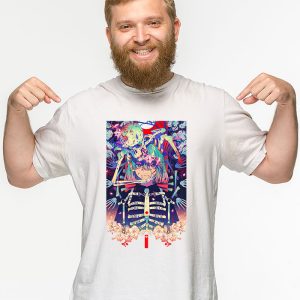 Anime Girl Waifu Japanese Retro 90s Lofi Aesthetic Otaku T Shirt 5