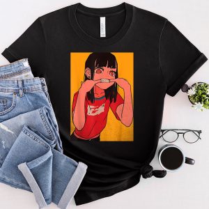 Anime Girl Waifu Japanese Retro 90s Lofi Aesthetic Otaku T-Shirt