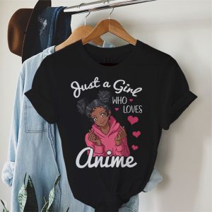 Anime Shirts For Girls Women Just A Girl Who Loves Anime T Shirt 4 2