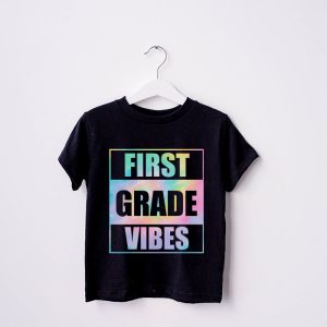 Back To School 1st Grade Vibes First Day Of School Teachers T Shirt a 4