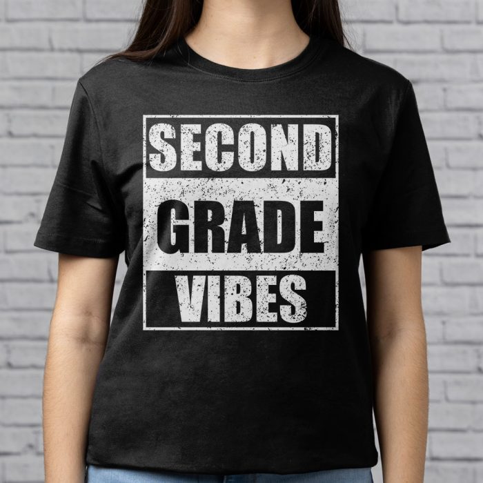 Back To School 2nd Grade Vibes First Day Of School Teachers T Shirt 5