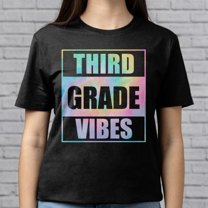 Back To School 3rd Grade Vibes First Day Of School Teachers T Shirt a 5