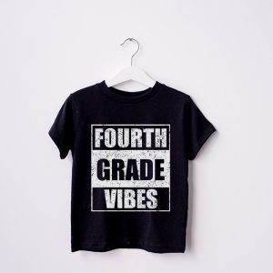 Back To School 4th Grade Vibes First Day Of School Teachers T Shirt 4