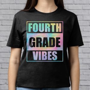 Back To School 4th Grade Vibes First Day Of School Teachers T Shirt a 5