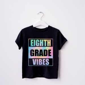 Back To School 8th Grade Vibes First Day Of School Teachers T Shirt a 4