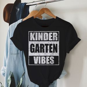 Back To School Outfits Kindergarten Vibes First Day Of School T-Shirt 1