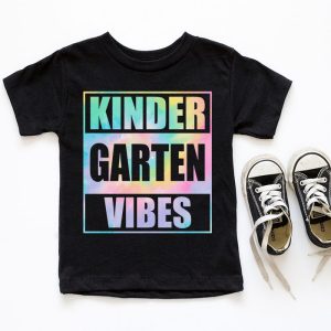 Back To School Kindergarten Vibes First Day Of School Teachers T Shirt a 6