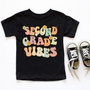 Back To School Kindergarten Vibes Retro Teacher Women Kids T Shirt B 3