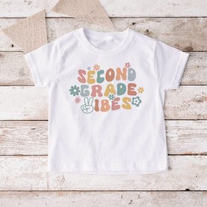 Back To School Kindergarten Vibes Retro Teacher Women Kids T Shirt G 4