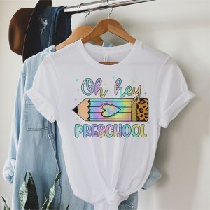 Back To School Oh Hey Preschool Tie Dye Teacher Student T Shirt 2 1