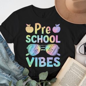 Back To School Pre K Vibes First Day Of School Teachers T Shirt 1 4