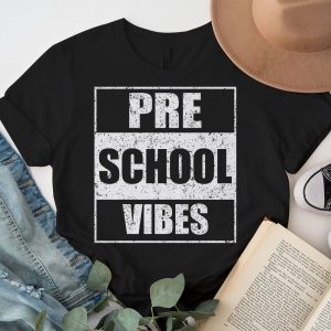 Back To School Pre K Vibes First Day Of School Teachers T Shirt 3