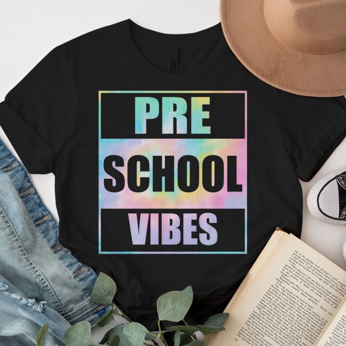 Back To School Pre K Vibes First Day Of School Teachers T Shirt a 3