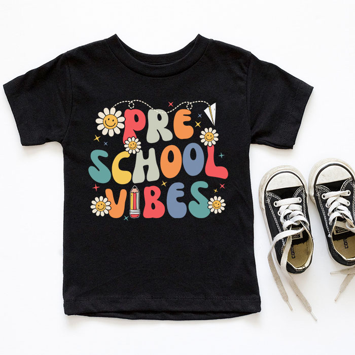 Back-To-School-Pre-K-Vibes-Retro-Teacher-Women-Kids-T-Shirt-2-5 Back To School Pre K Vibes Retro Teacher Women Kids T Shirt 2 5