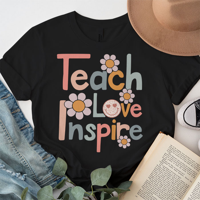 Back-To-School-Teach-Love-Inspire-Retro-Teachers-Women-Kids-T-Shirt-3 Back To School Teach Love Inspire Retro Teachers Women Kids T Shirt 3
