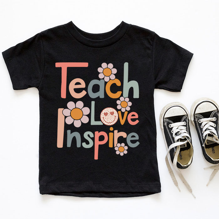 Back-To-School-Teach-Love-Inspire-Retro-Teachers-Women-Kids-T-Shirt-6 Back To School Teach Love Inspire Retro Teachers Women Kids T Shirt 6