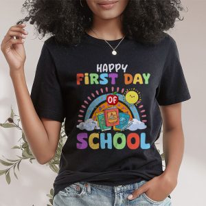 Back To School Teachers Kids Boys Happy First Day Of School T-Shirt 2