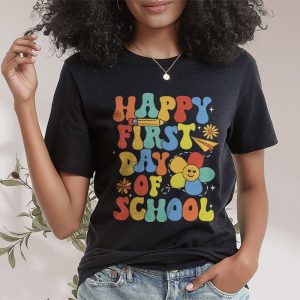 Back To School Teachers Kids Boys Happy First Day Of School T-Shirt 3
