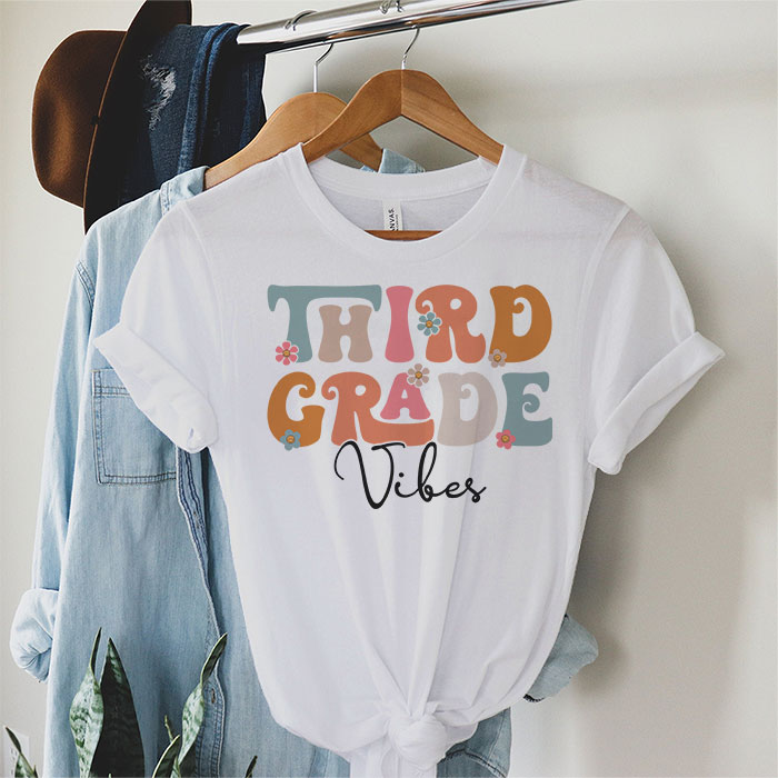 Back-To-School-Third-Grade-Vibes-Retro-Teacher-Women-Kids-T-Shirt-3-2 Back To School Third Grade Vibes Retro Teacher Women Kids T Shirt 3 2