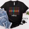 Back To School Third Grade Vibes Retro Teacher Women Kids T-Shirt 4