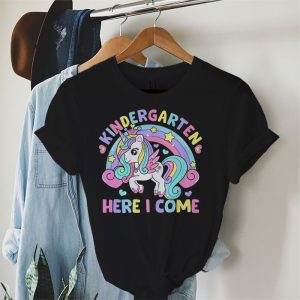 Back To School Unicorn Kindergarten Here I come School Girls T-Shirt