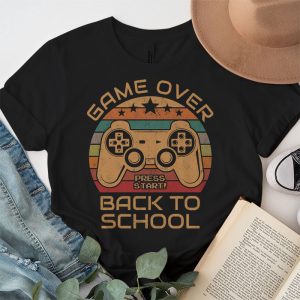 Back to School Funny Game Over Teacher Student Controller T-Shirt 1 3 Back to School Funny Game Over Teacher Student Controller T Shirt 1 3