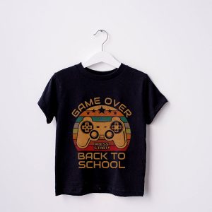Back to School Funny Game Over Teacher Student Controller T-Shirt 1 4 Back to School Funny Game Over Teacher Student Controller T Shirt 1 4
