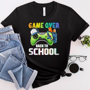 Back to School Funny Game Over Teacher Student Controller T-Shirt 3 1 Back to School Funny Game Over Teacher Student Controller T Shirt 3 1