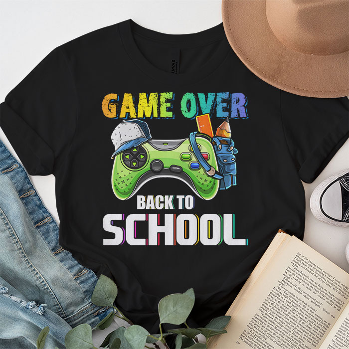 Back-to-School-Funny-Game-Over-Teacher-Student-Controller-T-Shirt-3-3 Back to School Funny Game Over Teacher Student Controller T Shirt 3 3