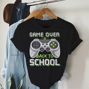 Back to School Funny Game Over Teacher Student Controller T-Shirt 4 1 Back to School Funny Game Over Teacher Student Controller T Shirt 4 1
