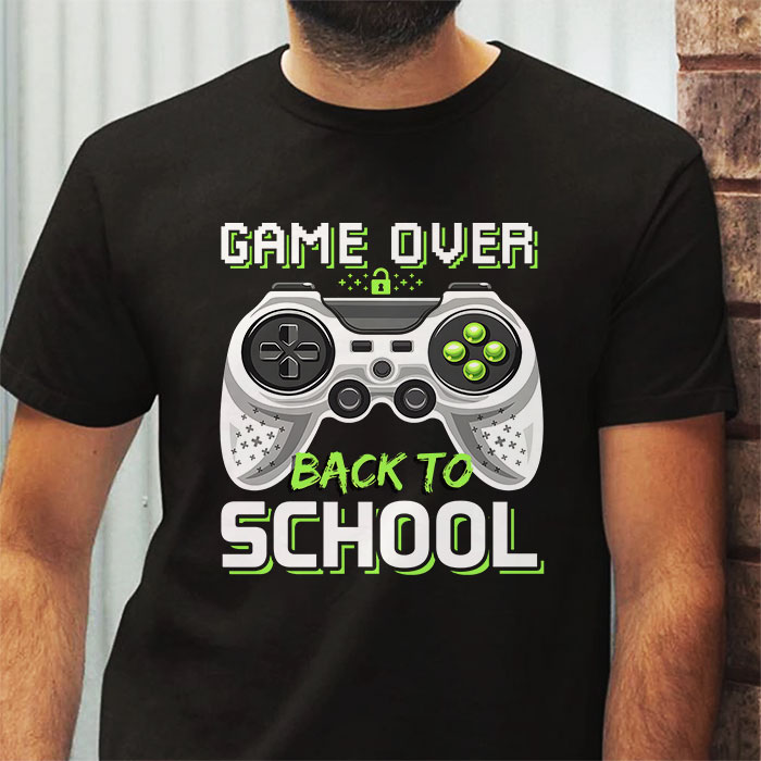 Back-to-School-Funny-Game-Over-Teacher-Student-Controller-T-Shirt-4-4 Back to School Funny Game Over Teacher Student Controller T Shirt 4 4