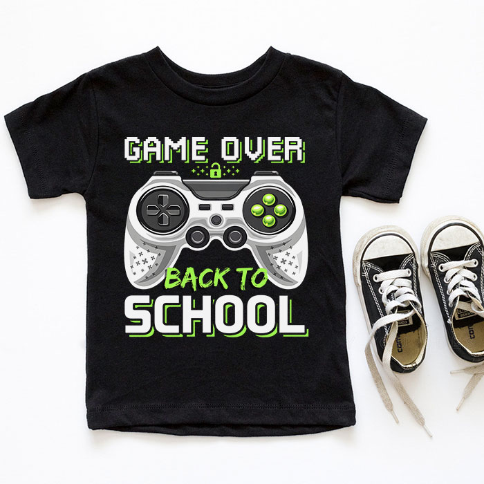 Back-to-School-Funny-Game-Over-Teacher-Student-Controller-T-Shirt-4-5 Back to School Funny Game Over Teacher Student Controller T Shirt 4 5